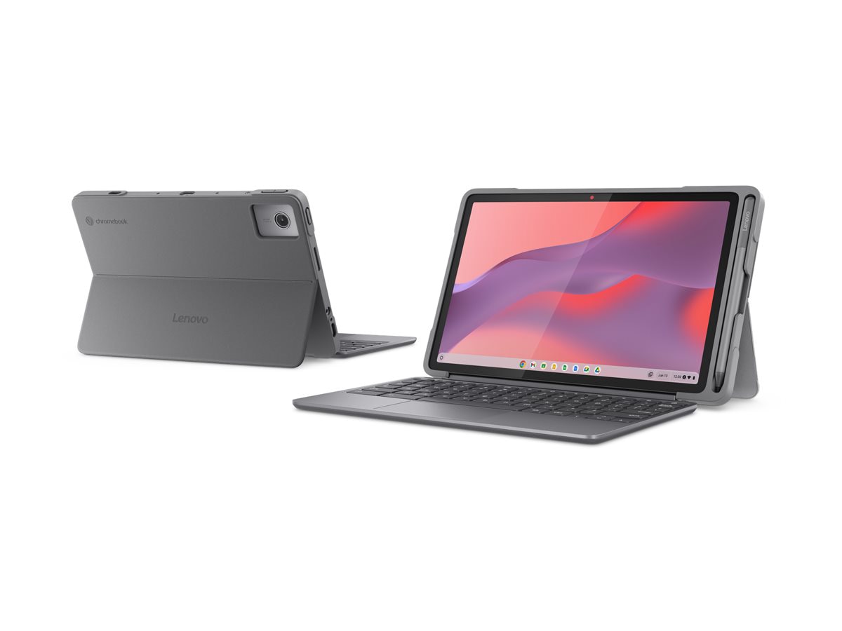 Laptop Lenovo Chromebook Duet EDU G2 83HJ, MediaTek Kompanio 838 MTK838 8 Núcleos, 8GB DDR4, 64 GB, ARM Mali-G - vista 3