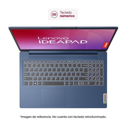 Laptop Lenovo IdeaPad Slim 3 15AMN8 R5 16GB 512 SSD, AMD Ryzen 5 7520U, 512 GB SSD - imagen 3
