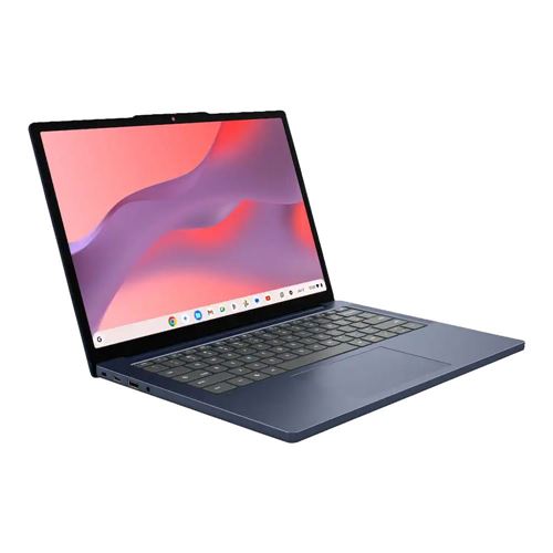 Laptop Lenovo IdeaPad Slim 3 Chromebook 14 — vista en diagonal