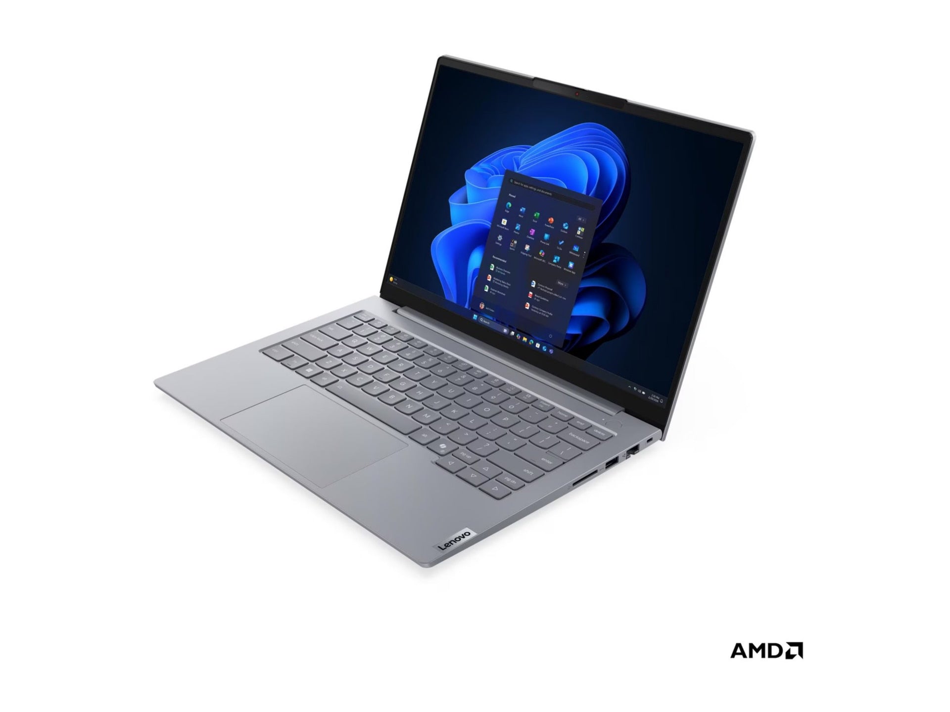 Laptop Lenovo ThinkBook 14 G9 AHP 21V0, AMD Ryzen 5 6 Núcleos, 16GB DDR5, 512 GB SSD, Radeon 740M, Táctil - vista 1