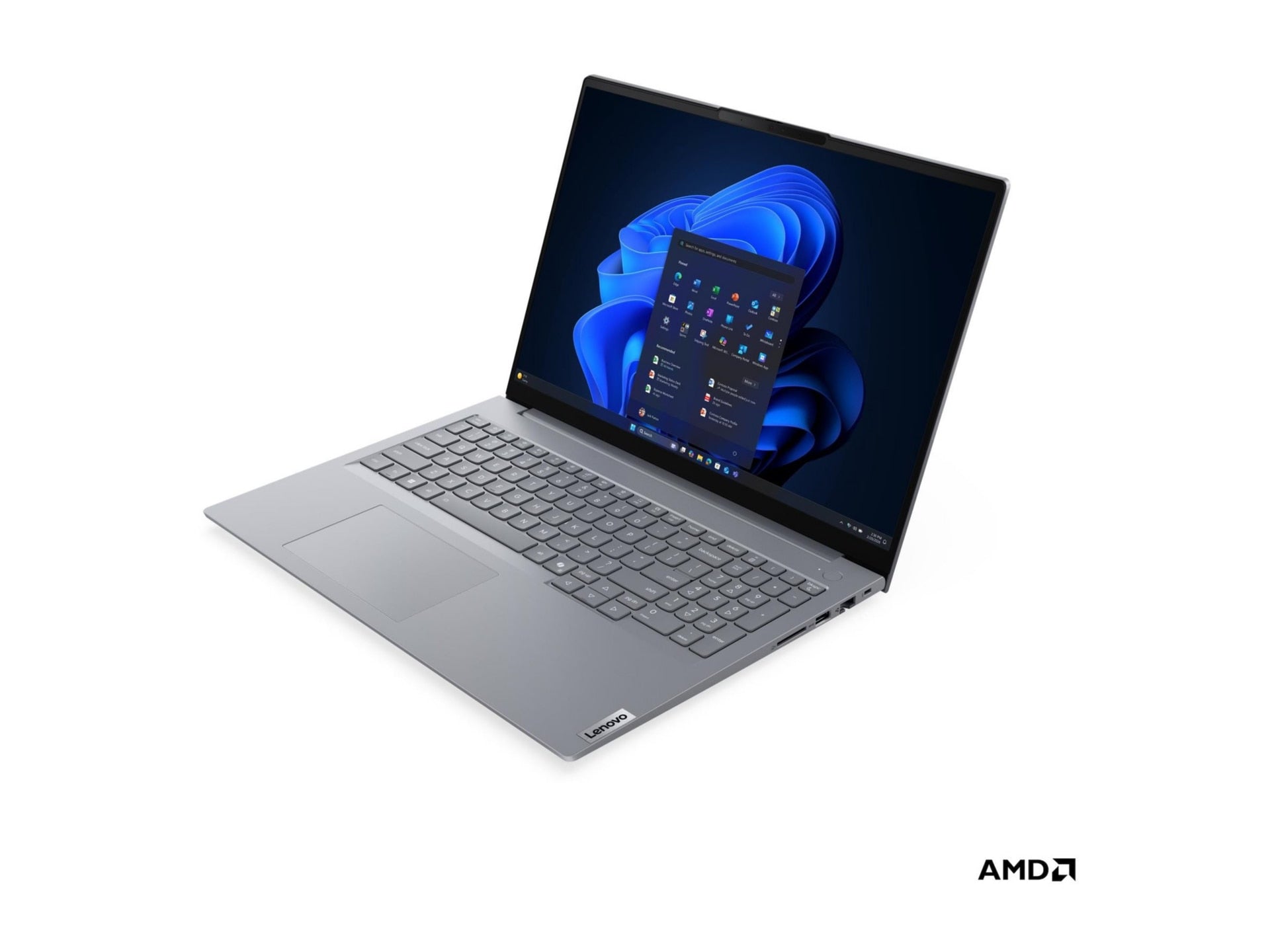 Laptop Lenovo ThinkBook 16 G9 AHP 21UT, AMD Ryzen 5 6 Núcleos, 8GB DDR5, 512 GB SSD, Radeon 740M - vista 1