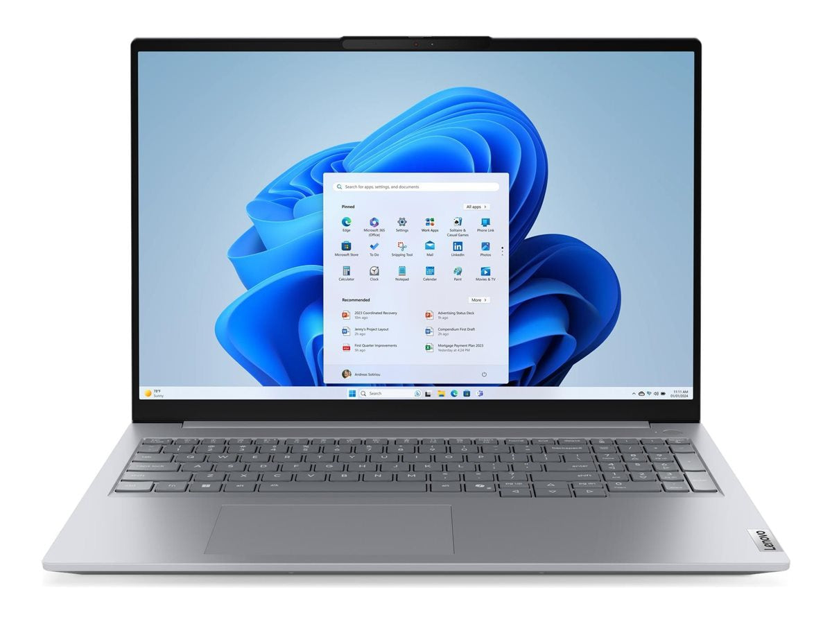 Laptop Lenovo ThinkBook 16 Gen 9 21US, Intel Core I5 - 8 Núcleos, 16GB DDR5, 512 GB SSD, Intel Graphics - vista 1