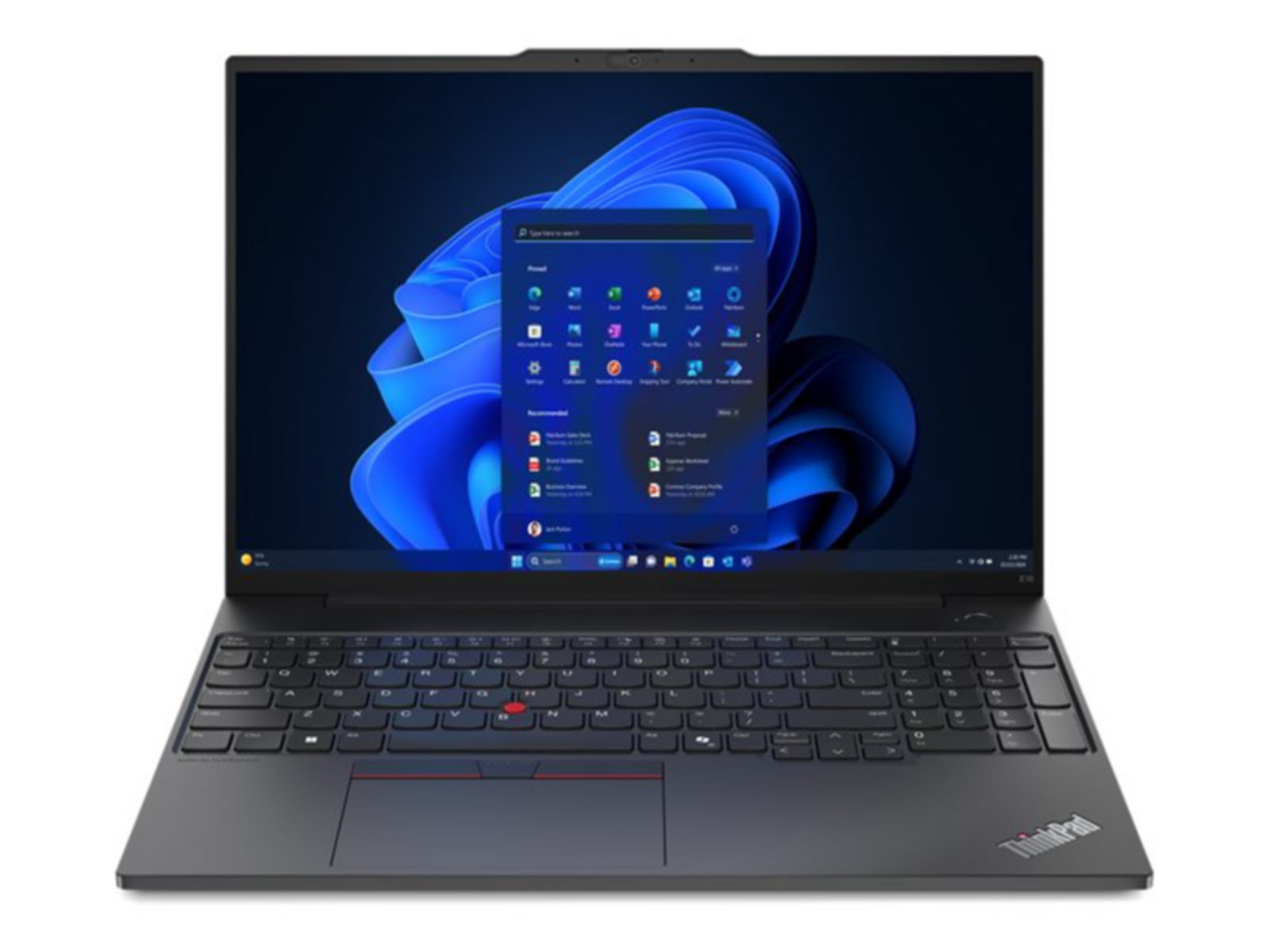 Laptop Lenovo ThinkPad E16 Gen 2 21M5, AMD Ryzen 5 7535U 6 Núcleos, 16GB DDR5, 256 GB SSD, Radeon 660M - vista 1
