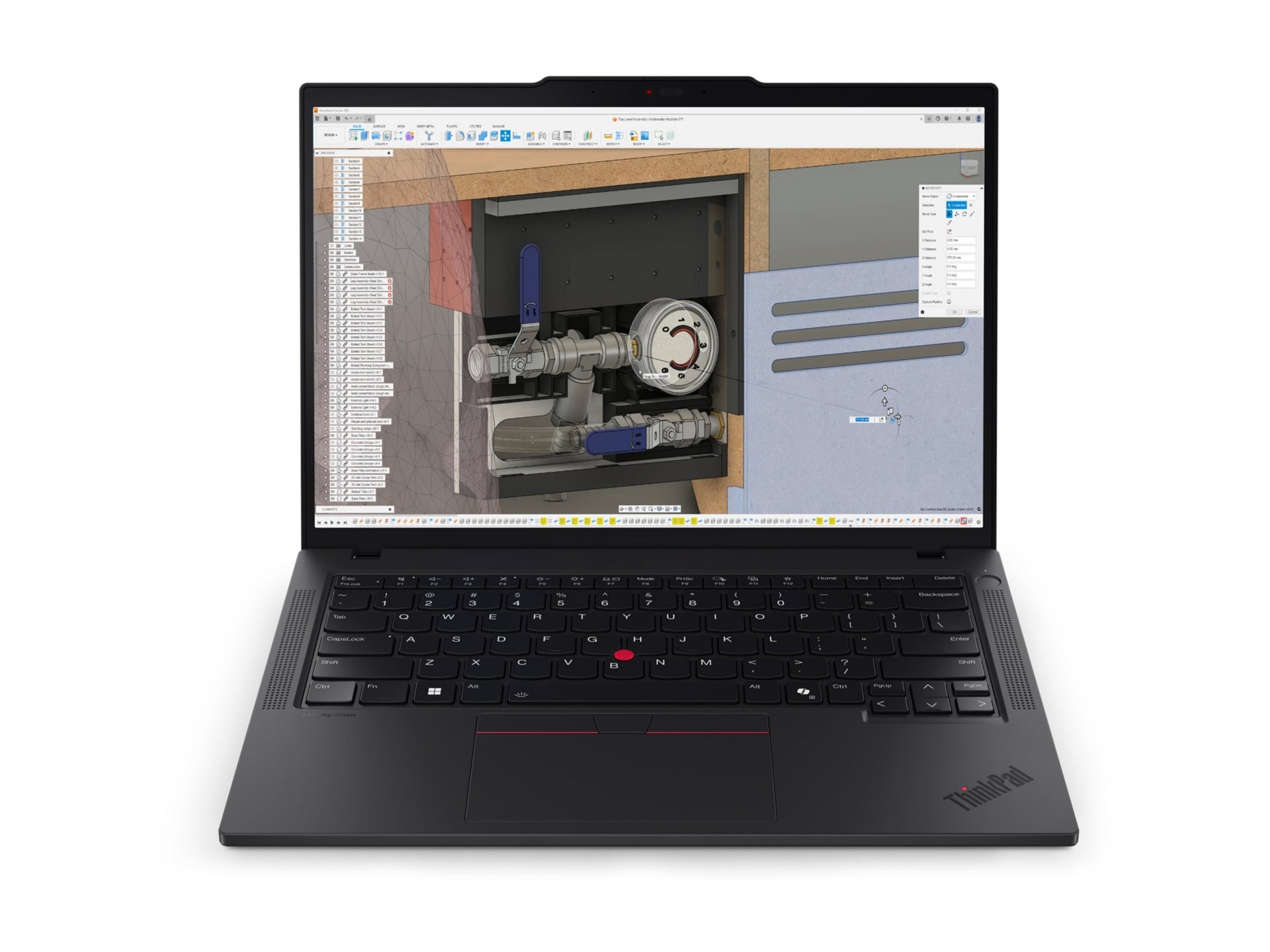 Laptop Lenovo ThinkPad P14s Gen 6 21QT, Intel Core Ultra 7 - 16 Núcleos, 0GB DDR5, 2 TB SSD, GeForce RTX 5060 - vista 1