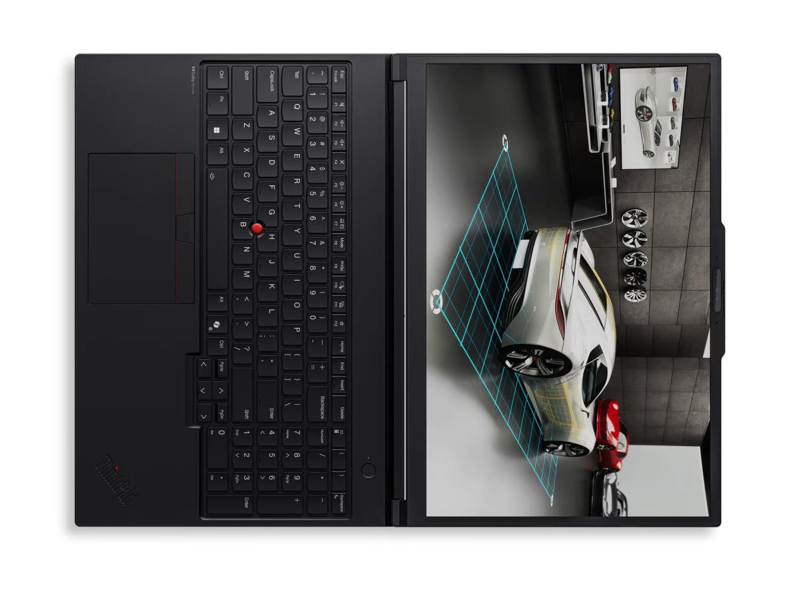 Laptop Lenovo ThinkPad P16 Gen 3 21RQ, Intel Core Ultra 7 - 20 Núcleos, 32GB DDR5, 1 TB SSD, RTX PRO - vista 2