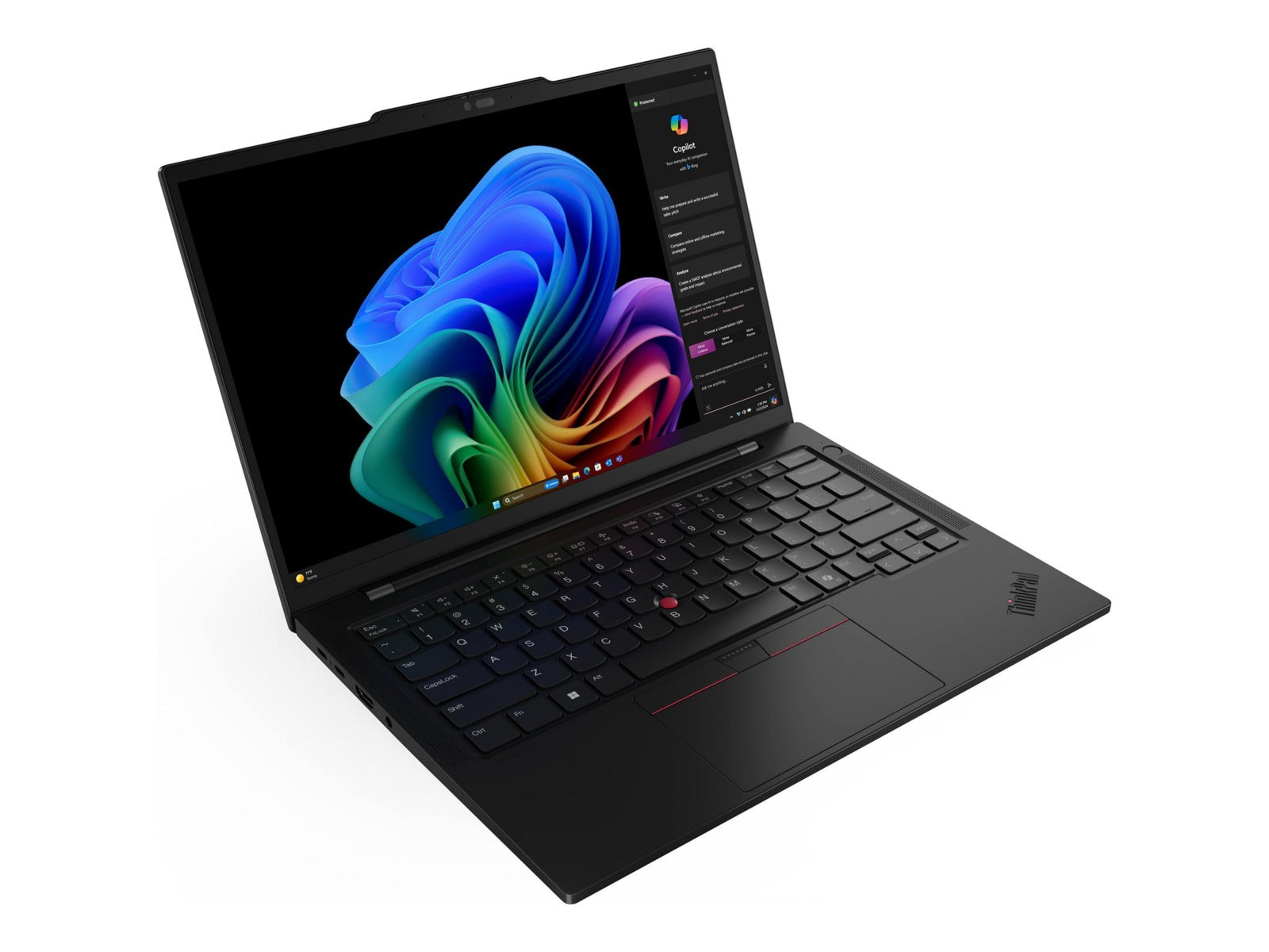Laptop Lenovo ThinkPad T14s Gen 6 21N1, Qualcomm Snapdragon X Elite X1E-78-100 12 Núcleos, 32GB DDR5, 1 TB SSD - vista 4