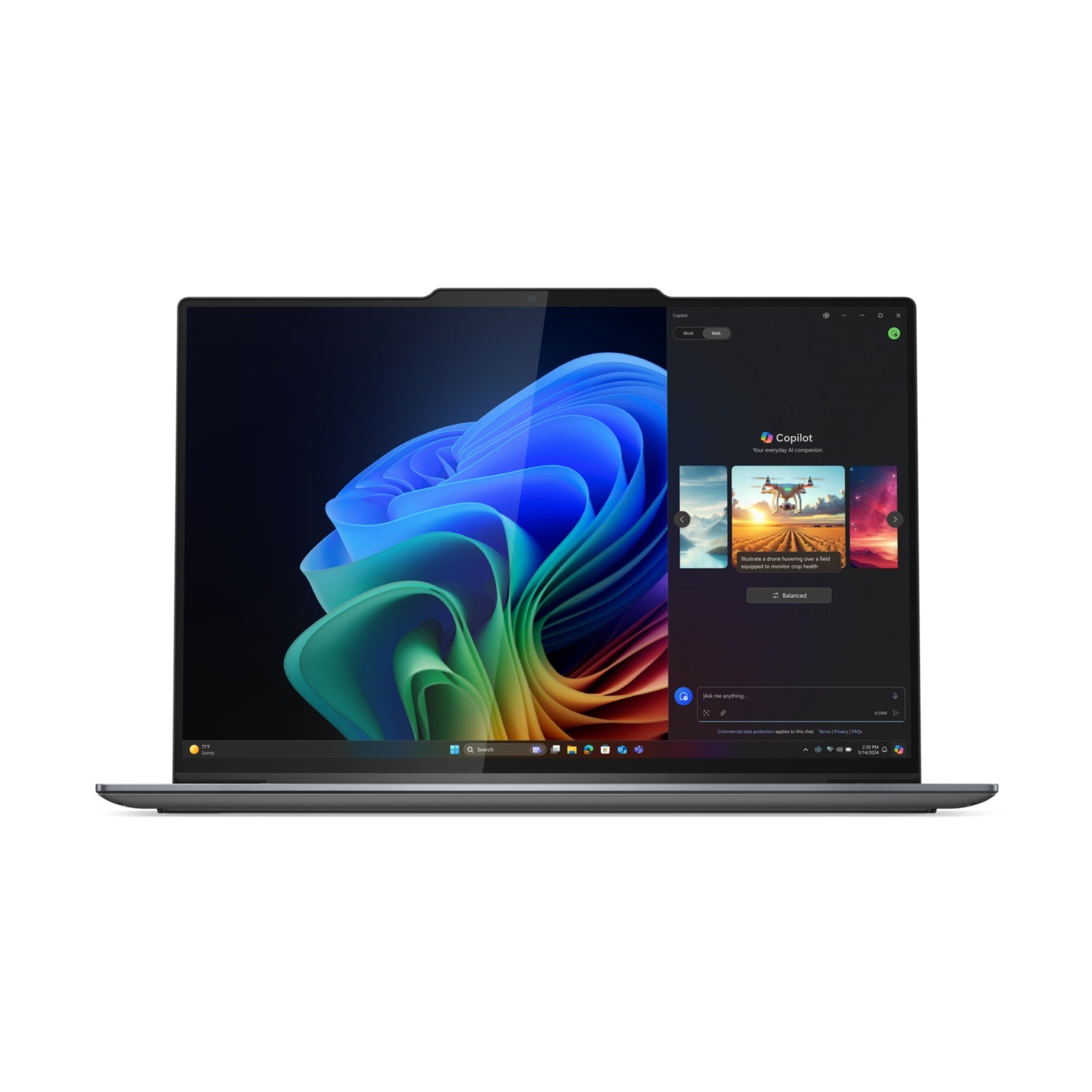 Laptop Lenovo ThinkPad X9-14 Gen 1 21QA, Intel Core Ultra 7 258V 8 Núcleos, 32GB DDR5, 1 TB SSD, Intel Arc Gra - vista 1