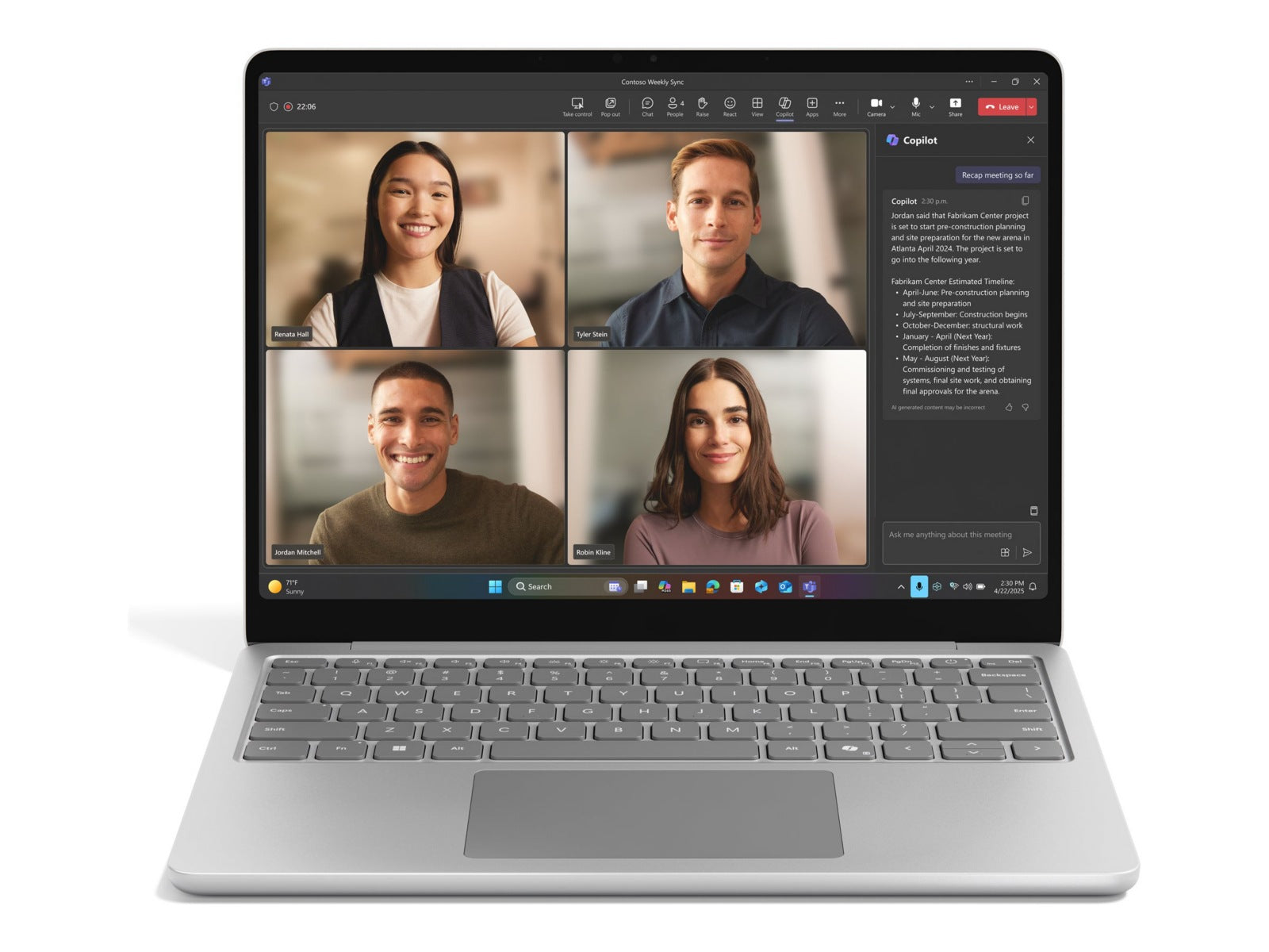 Laptop Microsoft Surface Laptop for Business, Qualcomm Snapdragon X Plus X1P-42-100 8 Núcleos, 24GB DDR5, 1 TB - vista 2