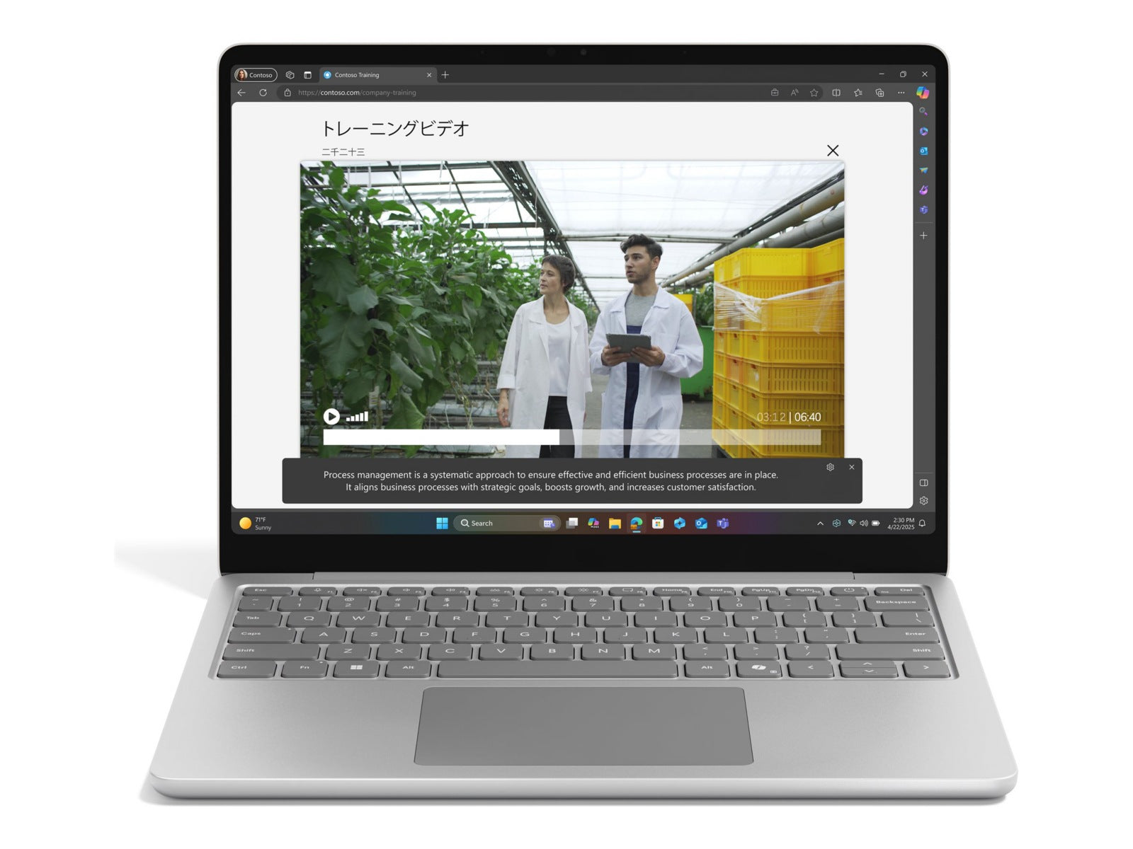 Laptop Microsoft Surface Laptop for Business, Qualcomm Snapdragon X Plus X1P-42-100 8 Núcleos, 16GB DDR5, 512  - vista 6