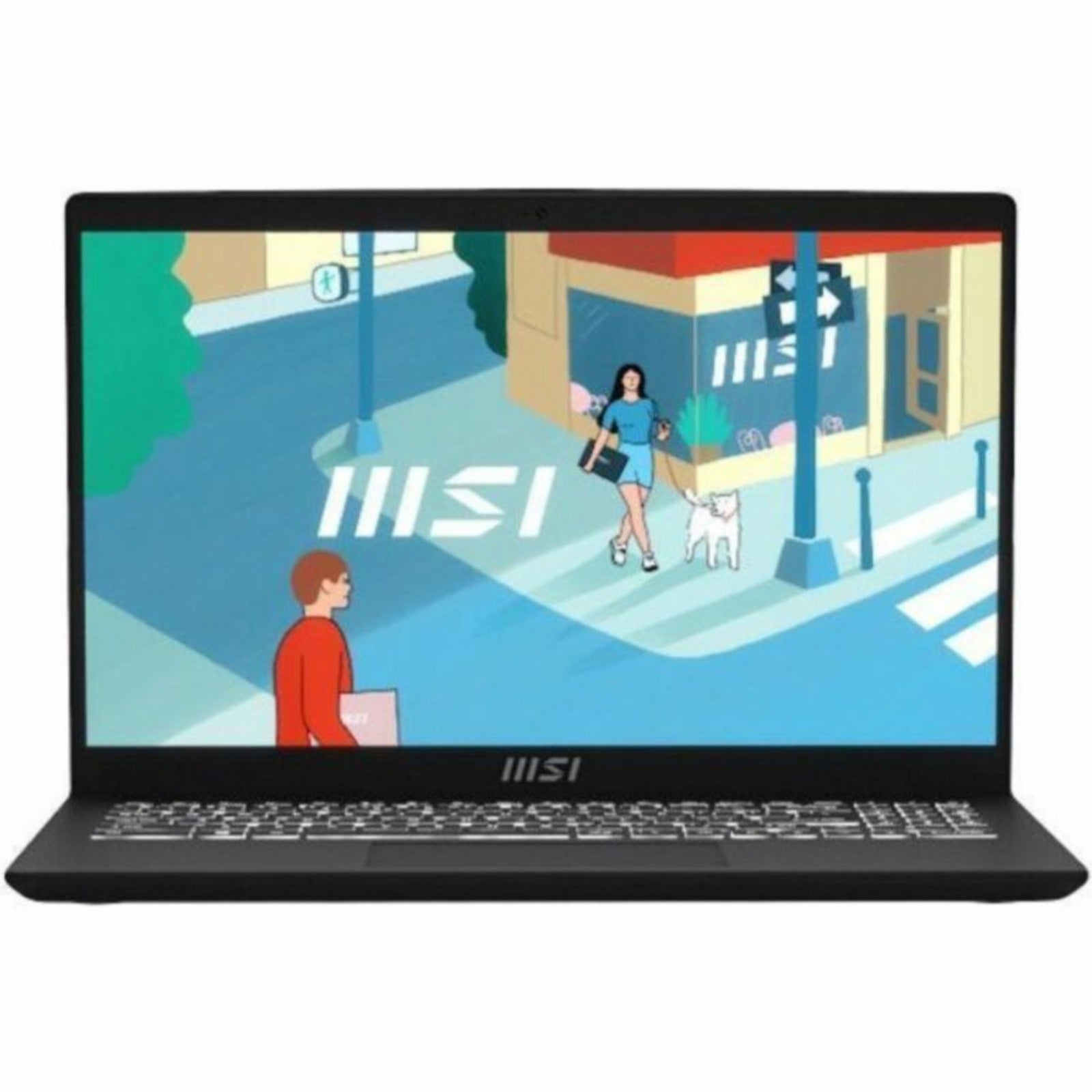 Laptop MSI Modern 15 Modern 15 B13M-1097US, Intel Core I5 13th 10 Núcleos, 16GB, 512 GB SSD - - vista 1
