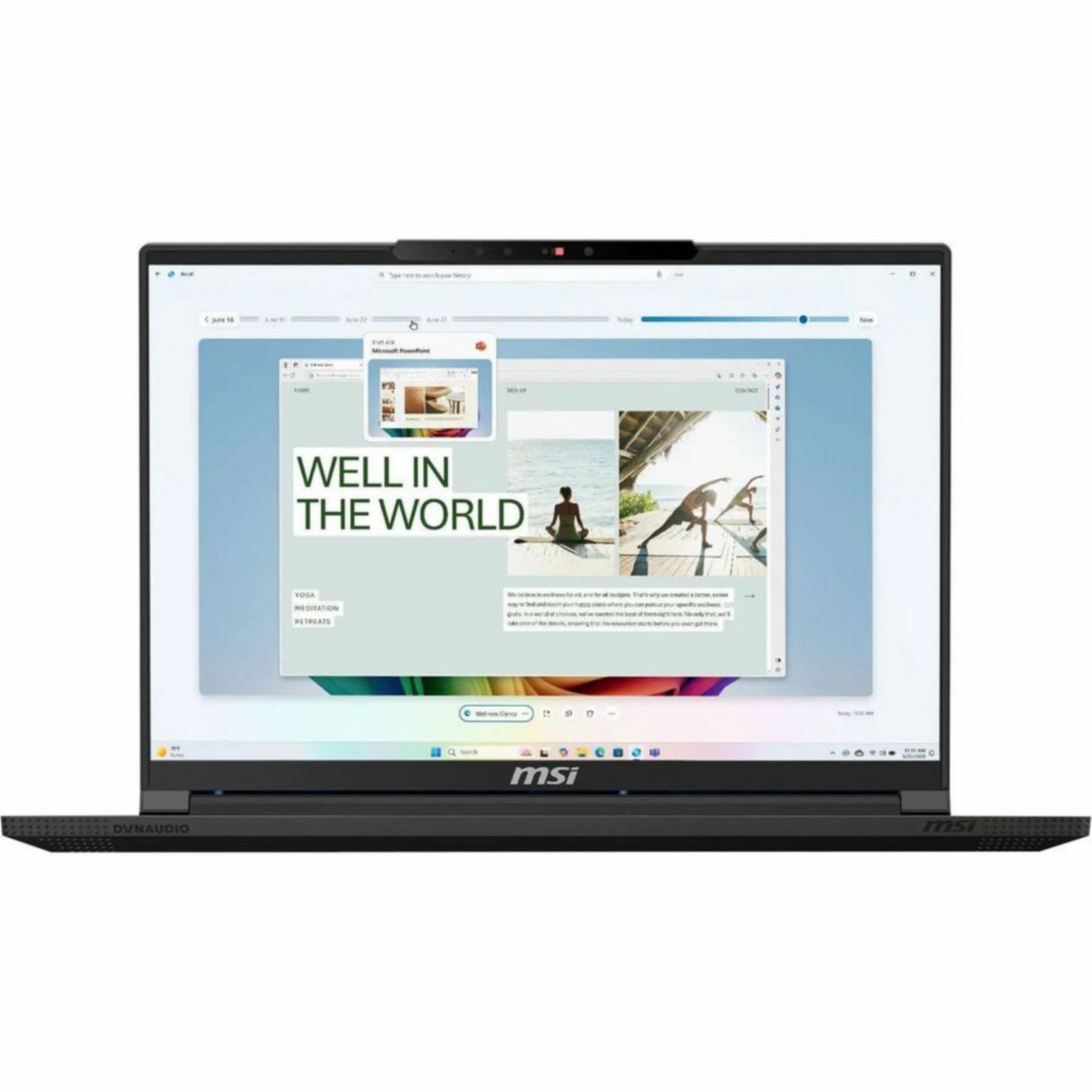 Laptop MSI Stealth A16 AI+ Stealth A16 AI+ A3XWHG-079US, AMD Ryzen AI 9 HX 370 12 Núcleos, 32GB, 2 TB, GeForce - vista 1