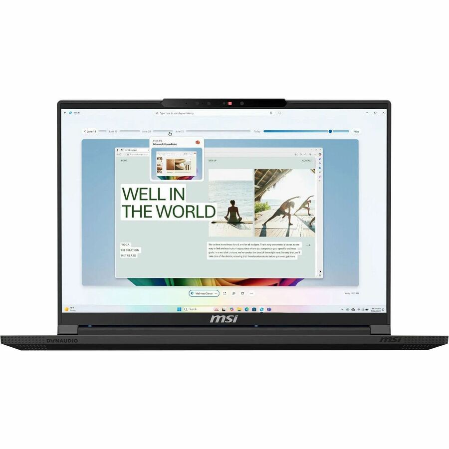 Laptop MSI Stealth A16 AI+ Stealth A16 AI+ A3XWIG-076US, AMD Ryzen AI 9 HX 370 12 Núcleos, 32GB, 2 TB, GeForce - vista 1