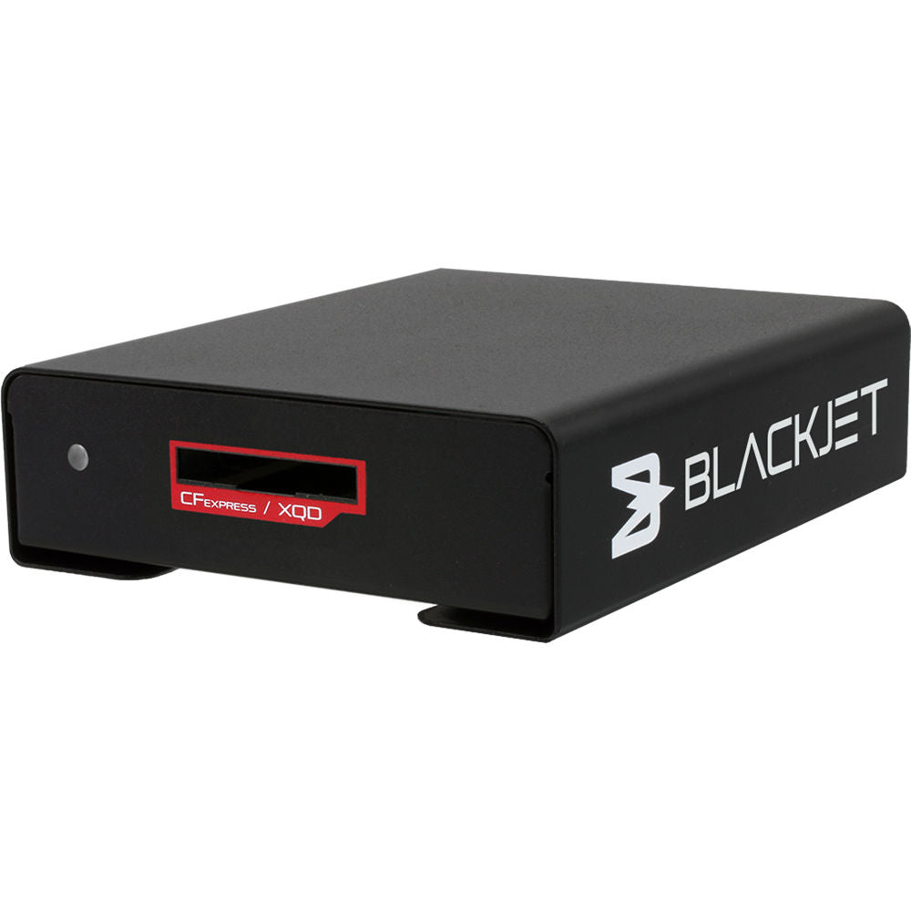 Lector de Tarjetas Atech Flash Technology Blackjet TX-1CXQ CFexpress Type B / XQD Thunderbolt 3 - vista trasera