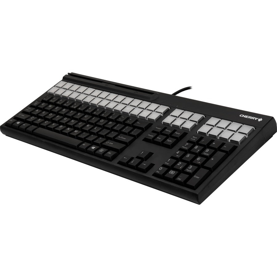 Lector de Tarjetas CHERRY G86-71410 LPOS (Large Point of Sale) Black Wired MSR Keyboard - vista 3