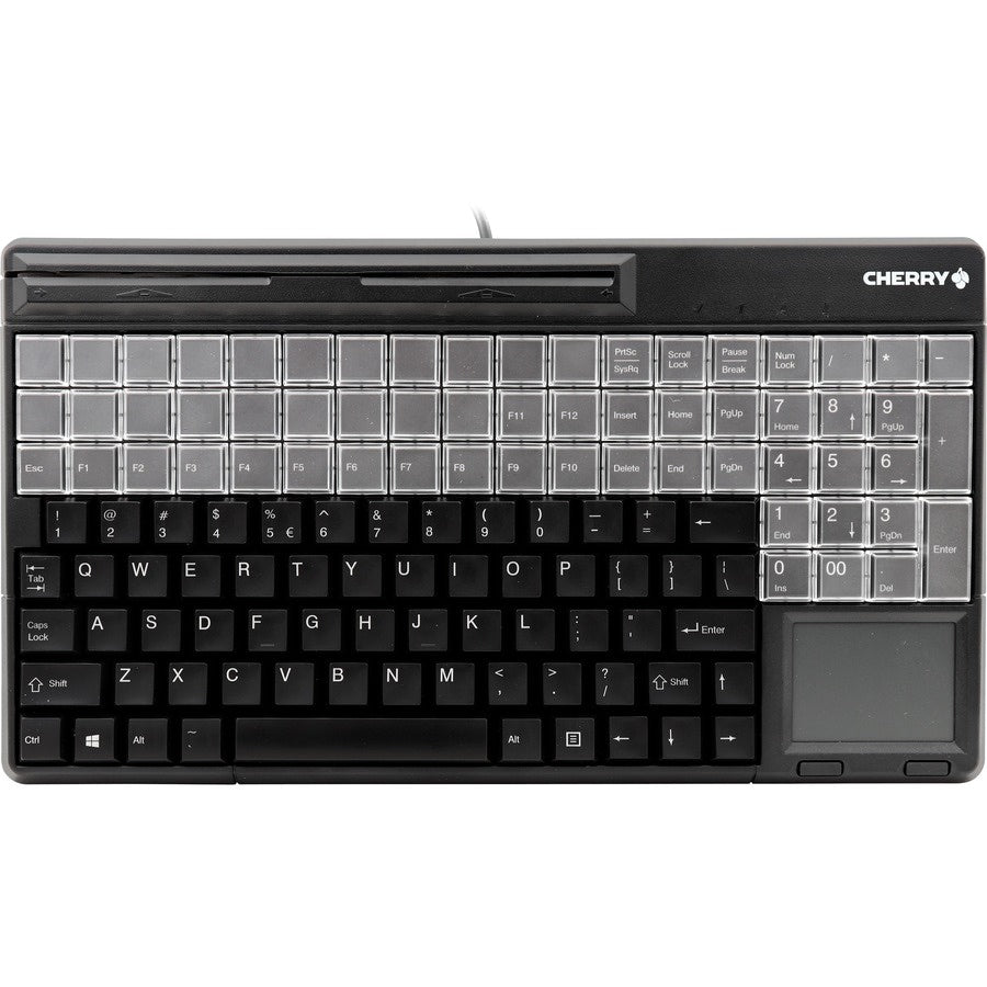 Lector de Tarjetas CHERRY SPOS (Small Point of Sale) Touchpad MSR Keyboard - vista 1