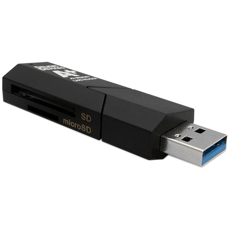 Lector de Tarjetas Delkin Devices USB 3.1 Gen 1 SD & microSD A2 - vista frontal