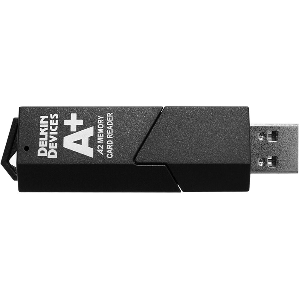 Lector de Tarjetas Delkin Devices USB 3.1 Gen 1 SD & microSD A2 - vista trasera