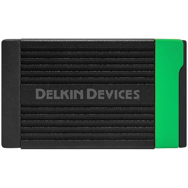 Lector de Tarjetas Delkin Devices USB 3.2 CFexpress - vista trasera