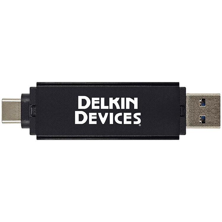 Lector de Tarjetas Delkin Devices USB 3.2 Gen 1 SD & microSD (USB-C / USB-A) - vista principal