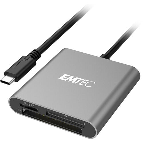 Lector de Tarjetas EMTEC 3-in-1 USB Type-C - vista principal