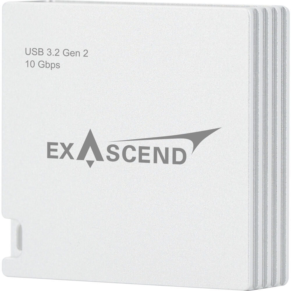 Lector de Tarjetas Exascend Essential 4-in-1 Multi-ranuras - vista frontal