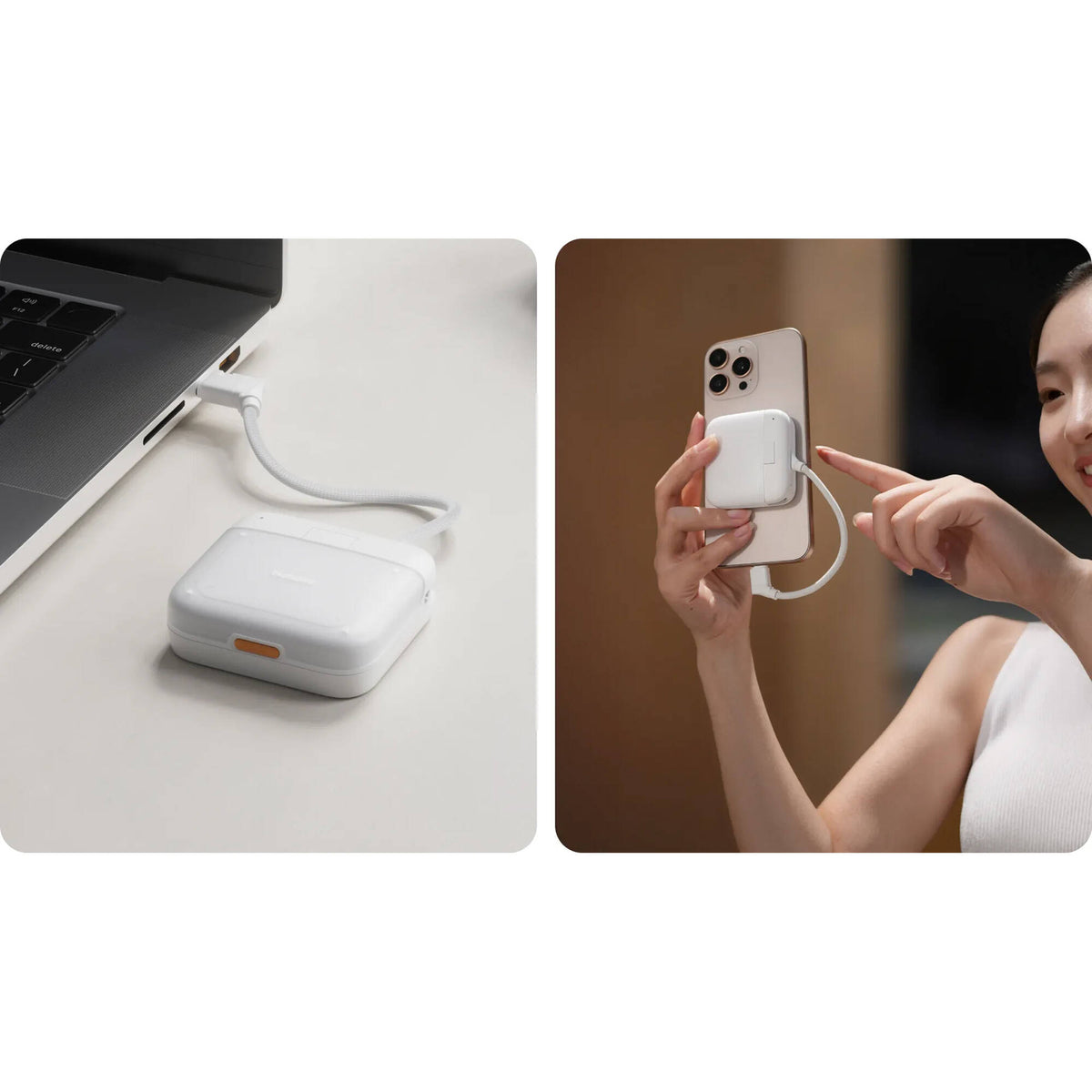 Lector de Tarjetas Insta360 2-in-1 + Case - en uso