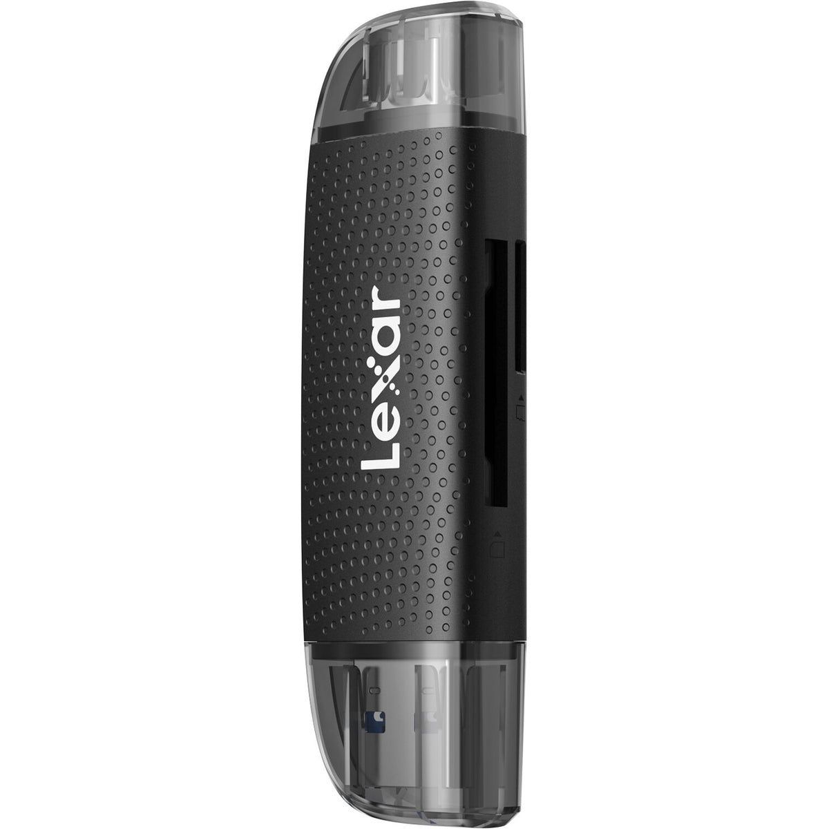 Lector de Tarjetas Lexar Dual-ranuras USB-A/C - vista trasera