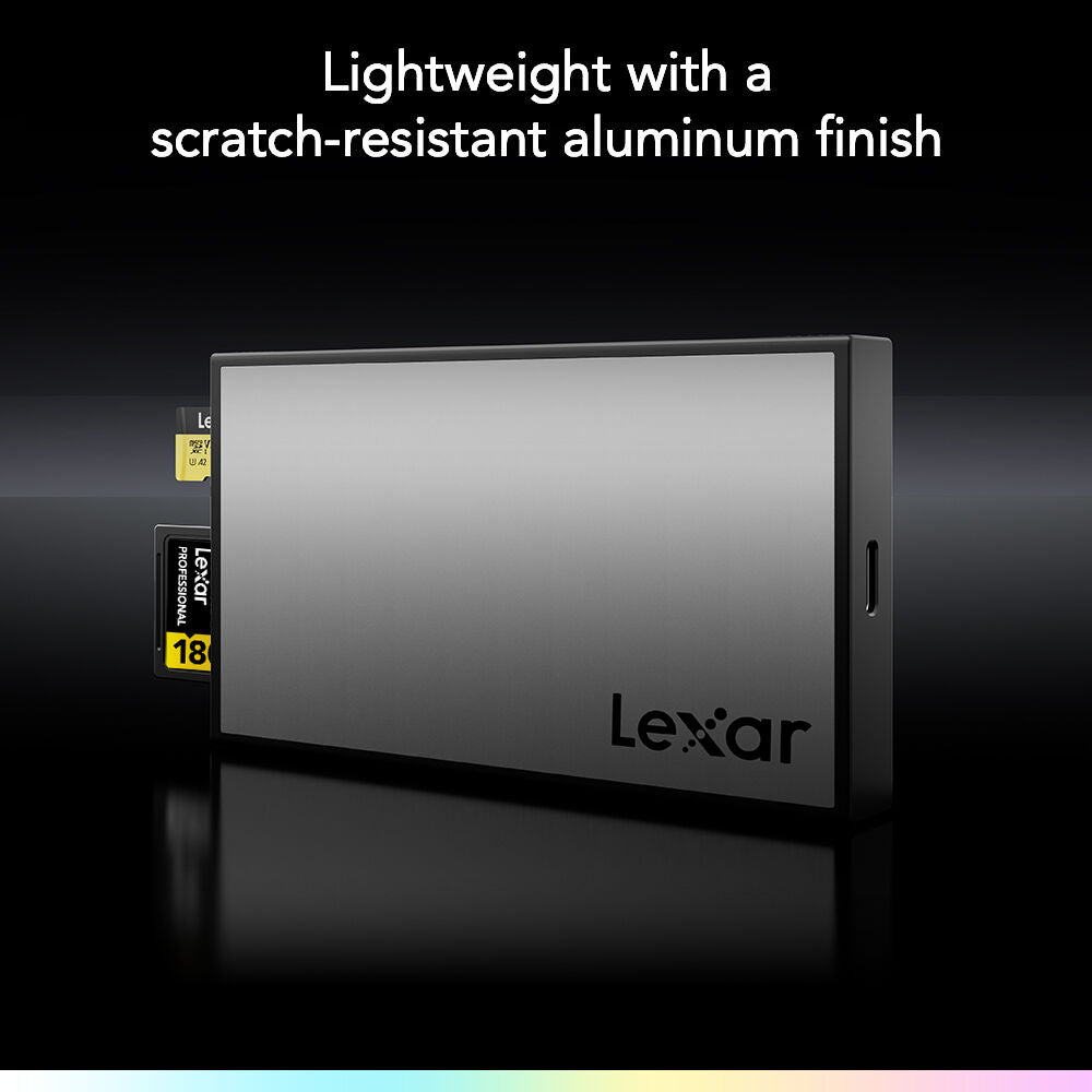 Lector de Tarjetas Lexar Professional Workflow UHS-II SD/micro SD - detalle