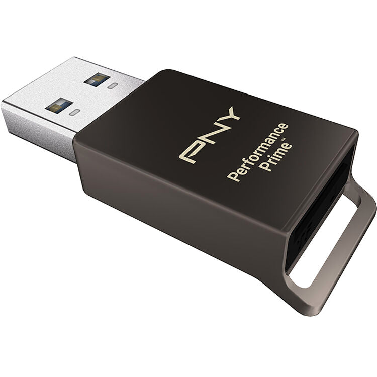 Lector de Tarjetas PNY Performance Prime microSDXC Flash - vista lateral