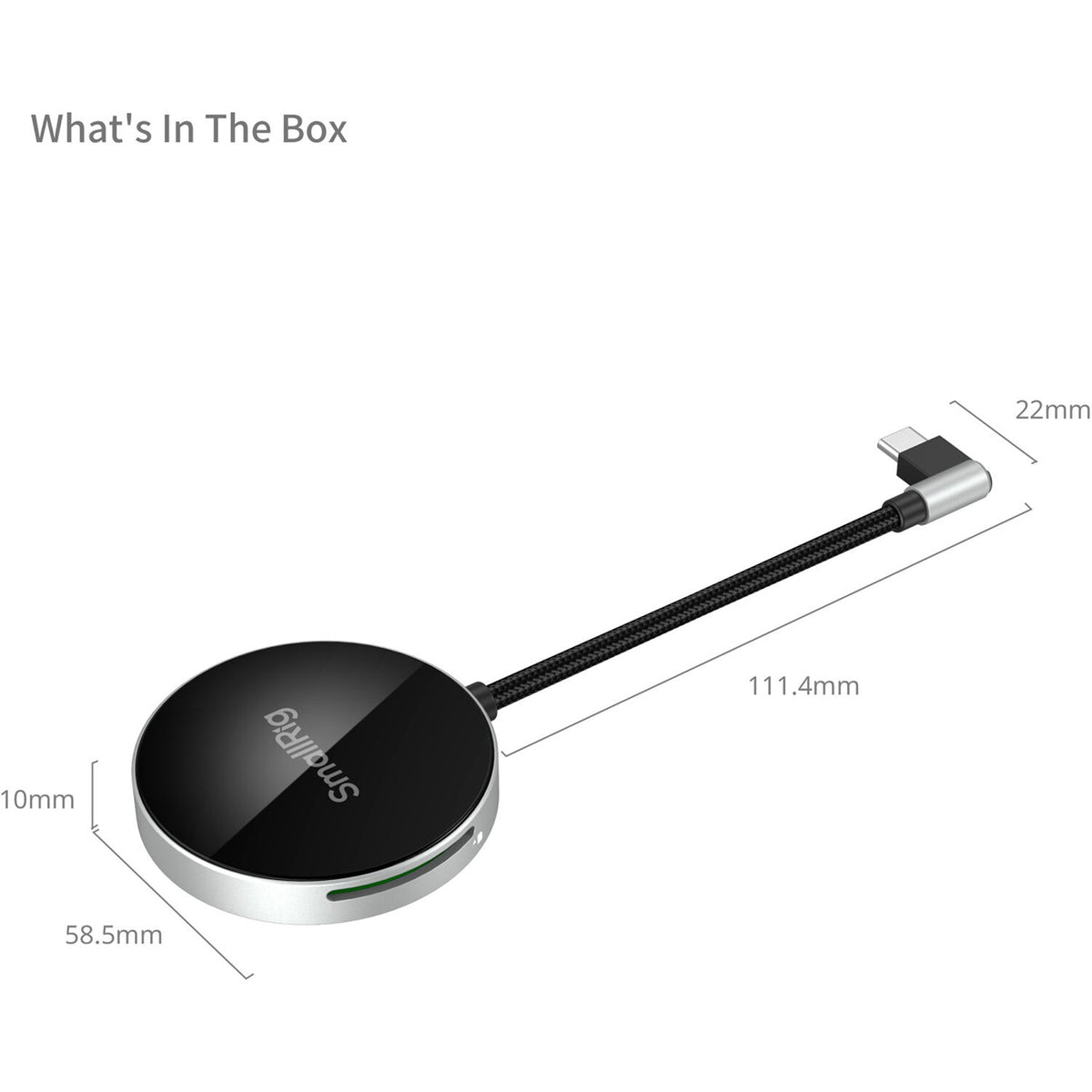 Lector de Tarjetas SmallRig SD 3.0 - vista trasera