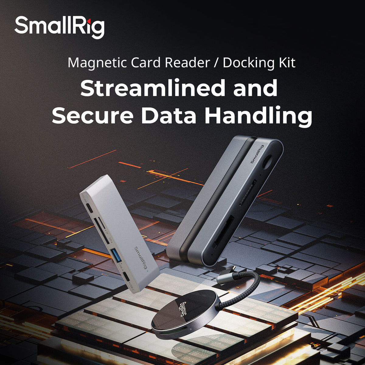 Lector de Tarjetas SmallRig SD 3.0 - contenido de la caja