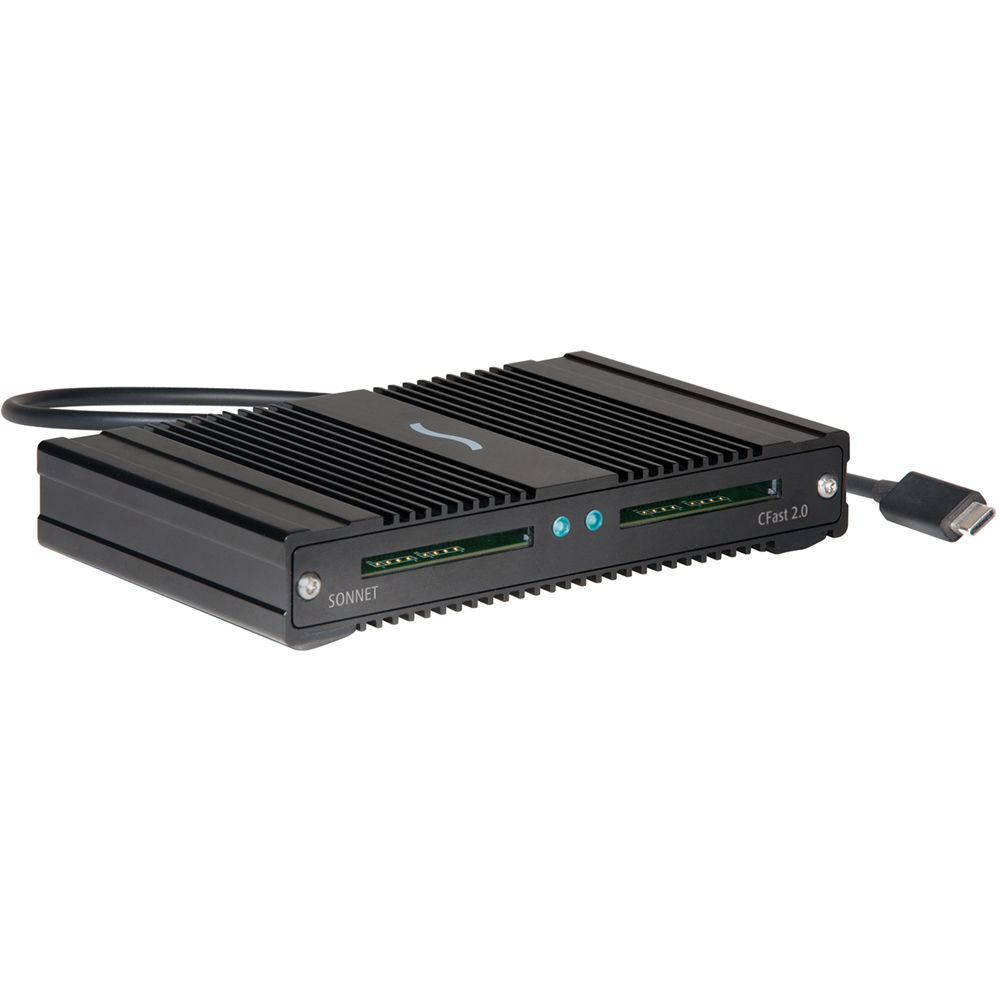 Lector de Tarjetas Sonnet SF3 Series CFast 2.0 Pro - vista frontal