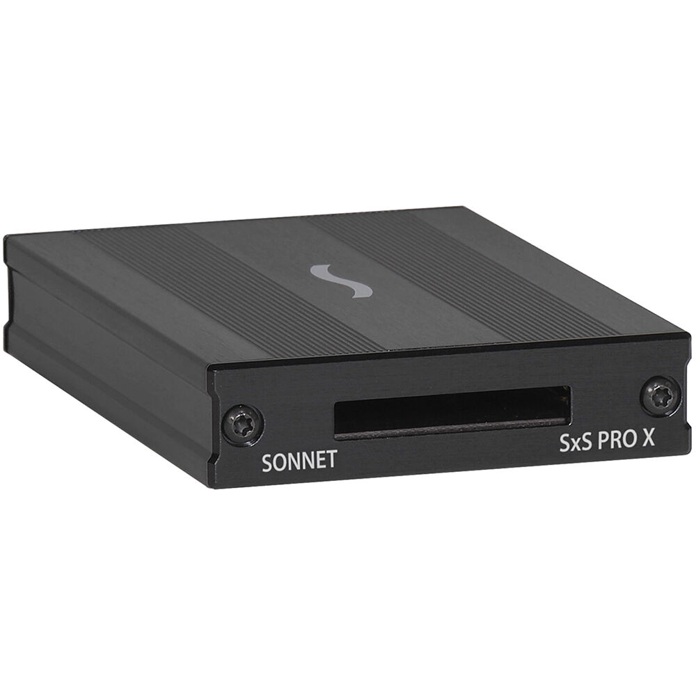 Lector de Tarjetas Sonnet SxS PRO X Thunderbolt 3 Single-ranuras - vista principal
