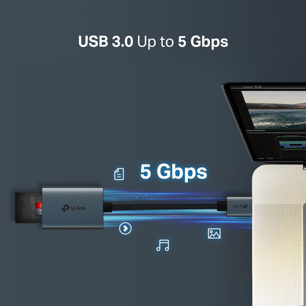 Lector de Tarjetas TP-Link UA430 SD & microSD - contenido de la caja