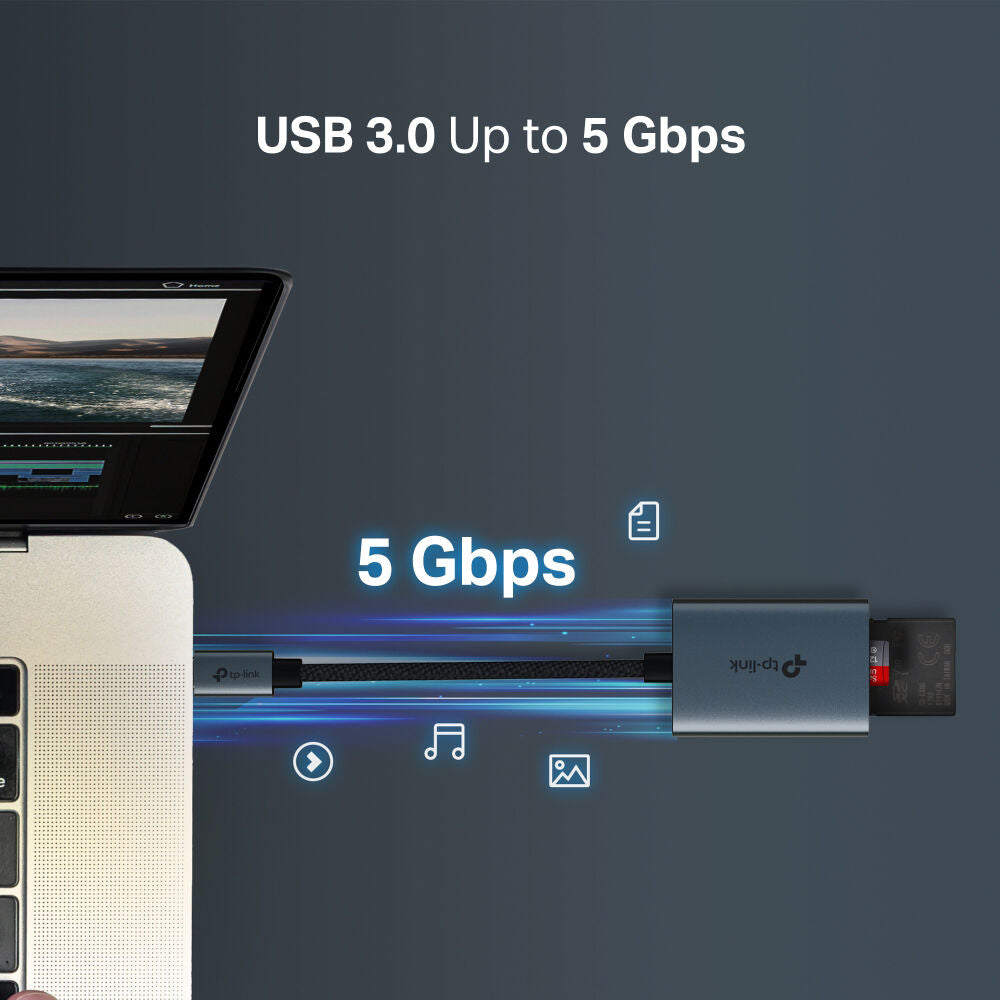 Lector de Tarjetas TP-Link UA430C SD & microSD - contenido de la caja
