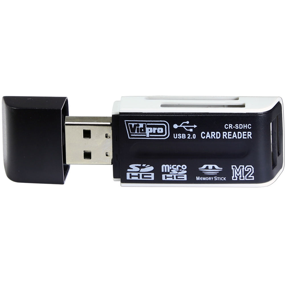 Lector de Tarjetas Vidpro 4-in-1 USB 2.0 - vista principal