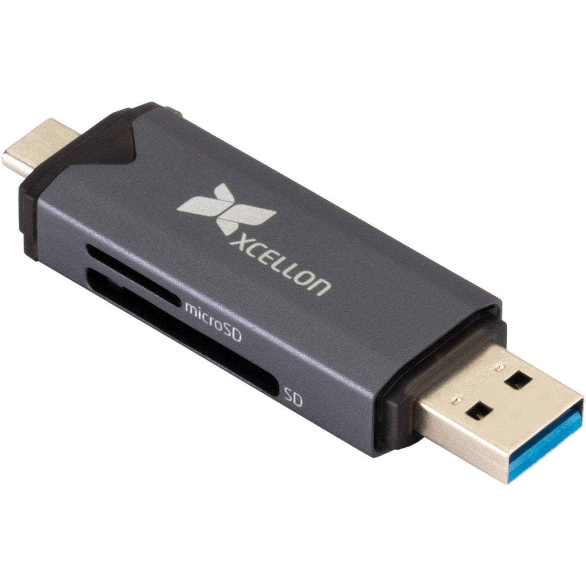 Lector de Tarjetas Xcellon Dual USB 3.2 Gen 1 - vista principal