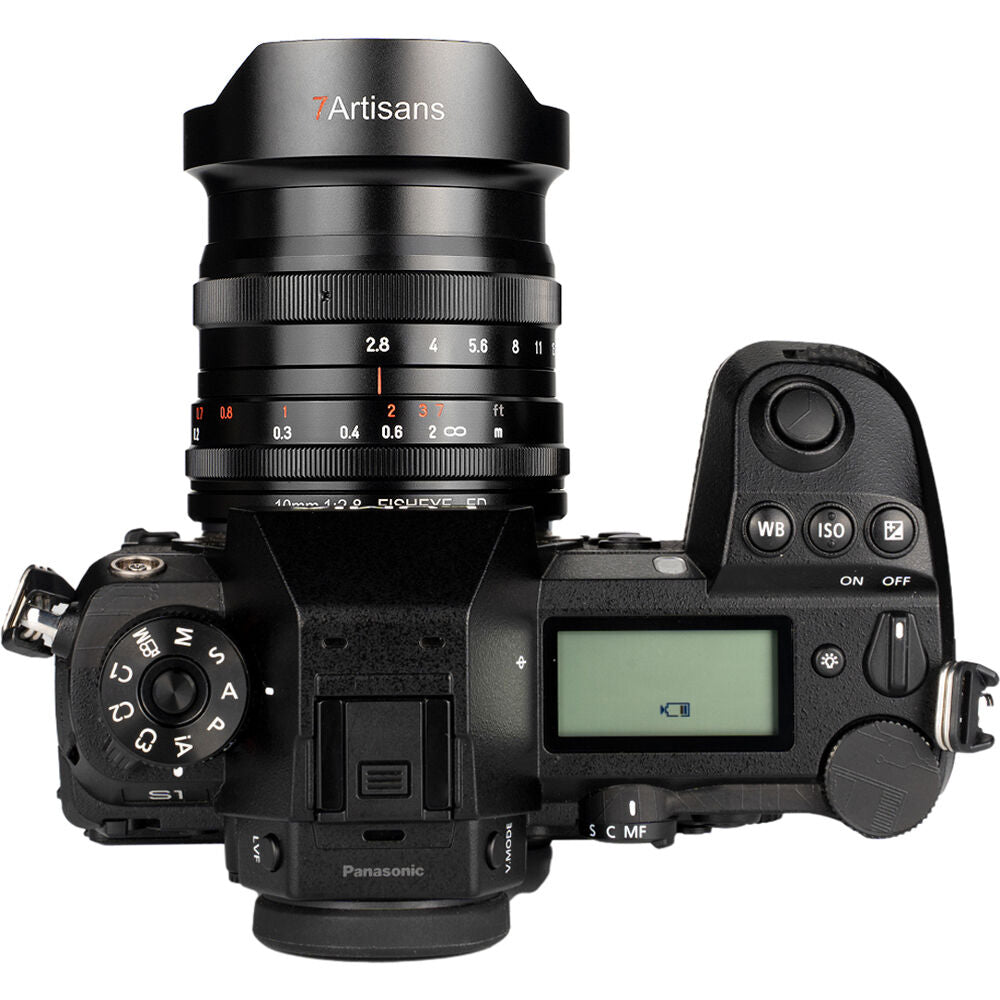 Lente 7Artisans 10mm f/2.8 Fisheye - en uso