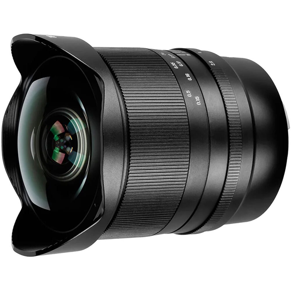 Lente 7Artisans 10mm f/2.8 Mark II - vista lateral