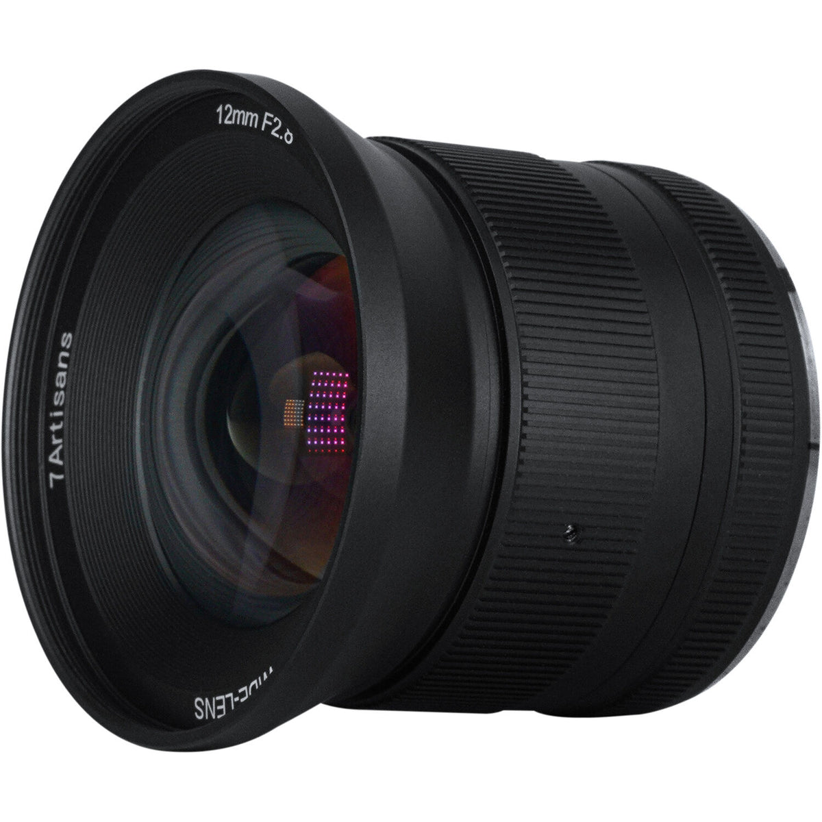 Lente 7Artisans 12mm f/2.8 Mark II - vista frontal