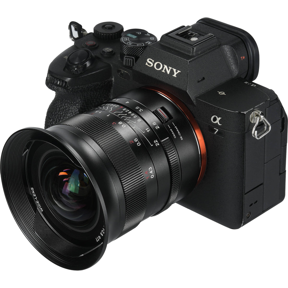 Lente 7Artisans 14mm f/2.8 - contenido de la caja