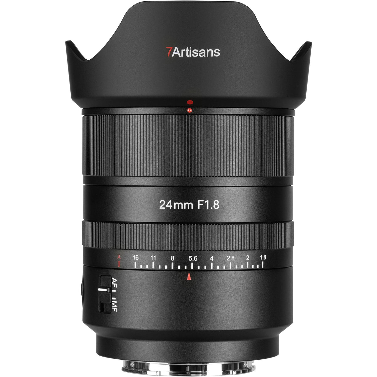Lente 7Artisans 24mm f/1.8 AF - vista principal