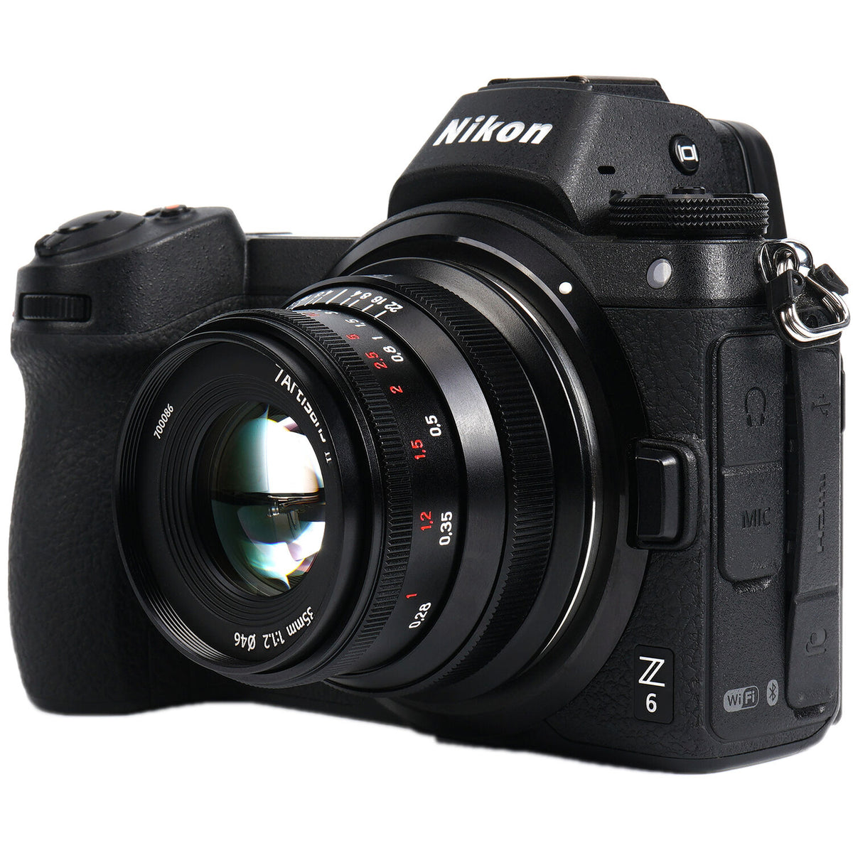 Lente 7Artisans 35mm f/1.2 Mark II (Negro) - en uso
