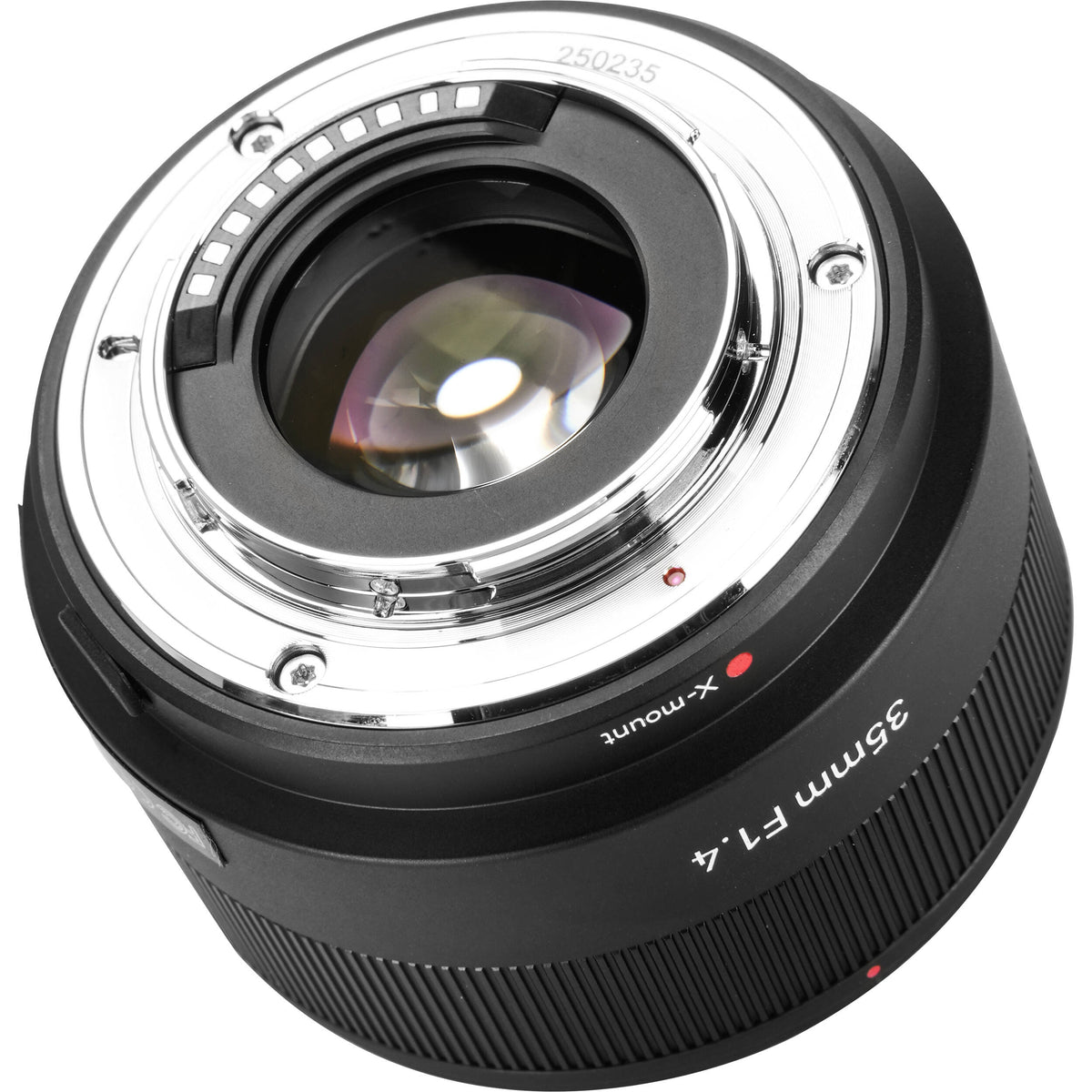 Lente 7Artisans 35mm f/1.4 AF (Negro) - vista trasera