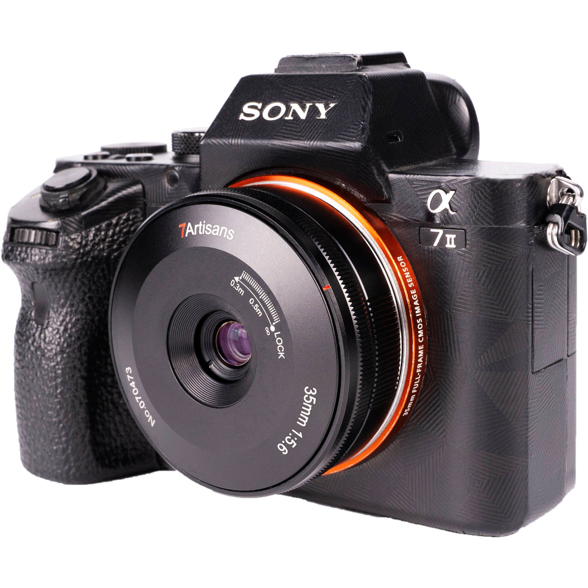 Lente 7Artisans 35mm f/5.6 Pancake (Negro) - puertos y conexiones