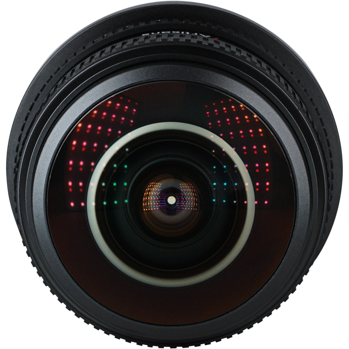 Lente 7Artisans 4mm f/2.8 Circular Fisheye - vista frontal