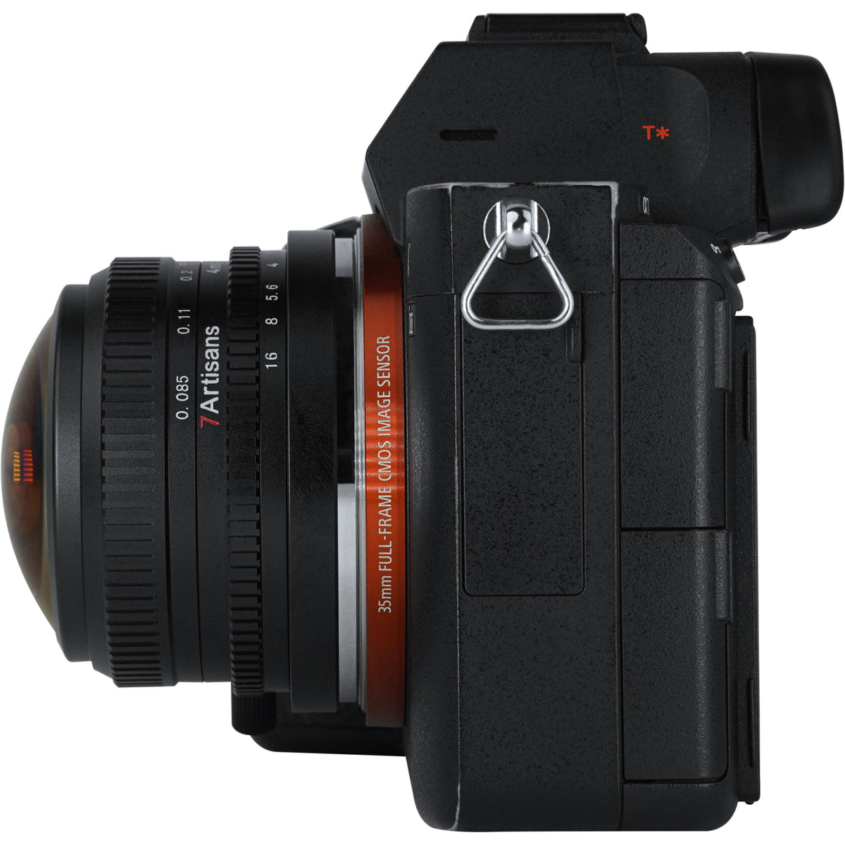 Lente 7Artisans 4mm f/2.8 Circular Fisheye - contenido de la caja