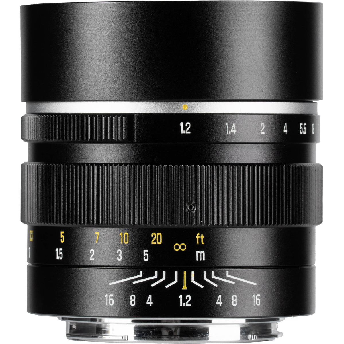 Lente 7Artisans 50mm f/1.2 - vista principal