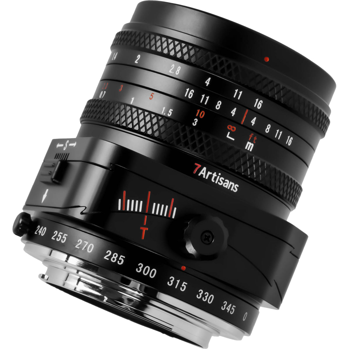 Lente 7Artisans 50mm f/1.4 Tilt-Shift - detalle