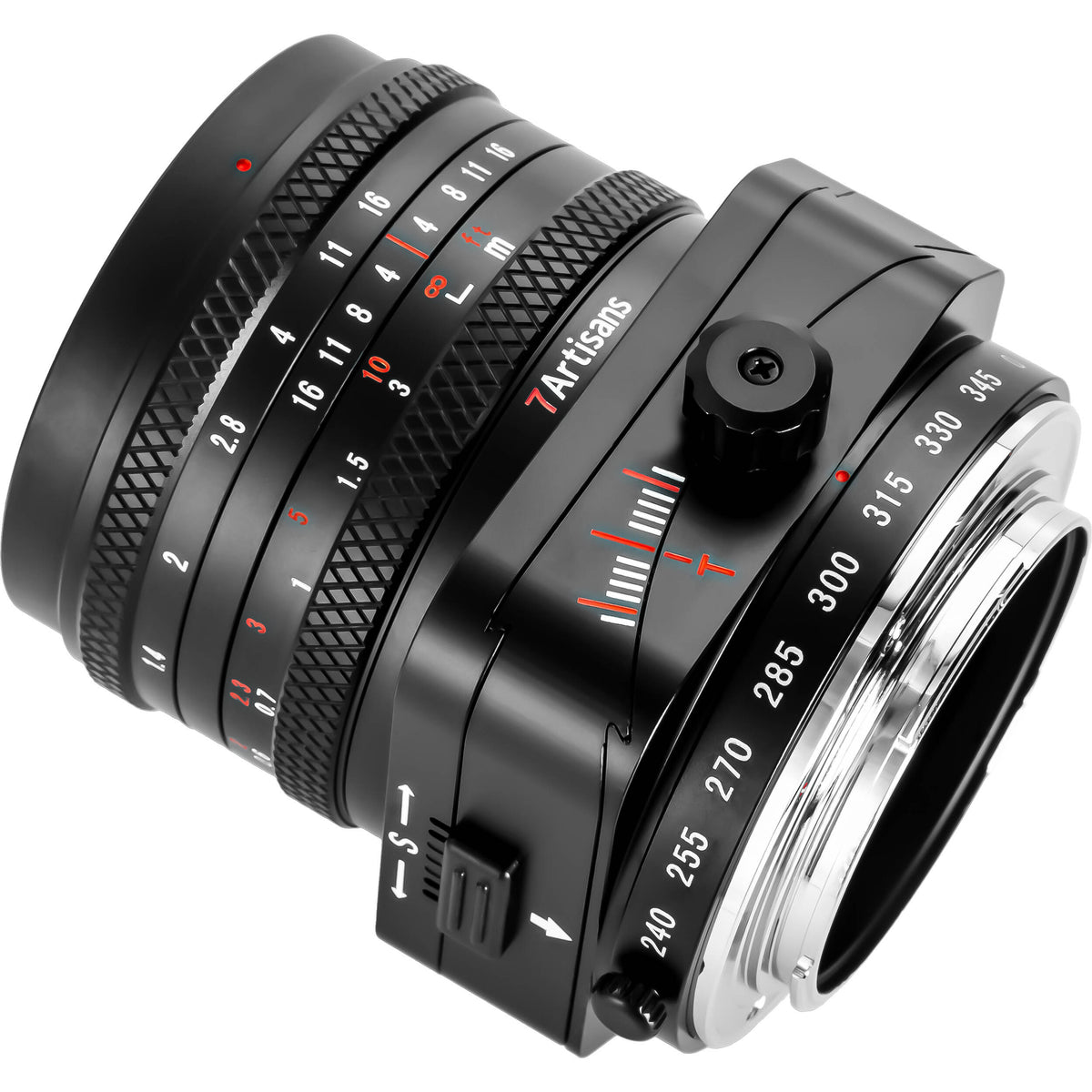 Lente 7Artisans 50mm f/1.4 Tilt-Shift - contenido de la caja